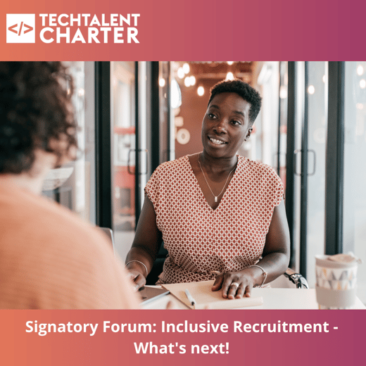 Signatory Forum Inclusive Recruitment - Whats next!