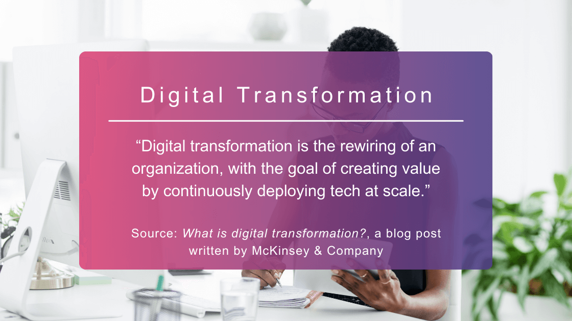 Digital Transformation quote